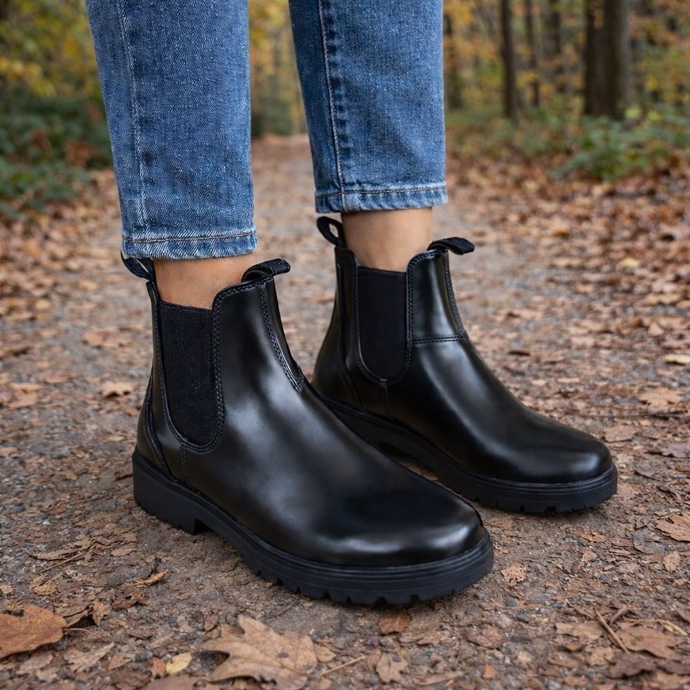 Aquatherm Leather Water Resistant Insulated Chelsea Boots